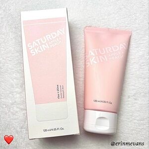 Saturday Skin Rise & Shine Gentle Cleanser Full Size New
